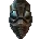 Icon of Worn Cyber Armor Helmet