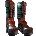 Icon of High-Quality Obtru Steel-Ribbed Armor Boots