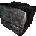 Icon of Black Coral Shell Fragment