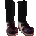 Icon of Marius' Black and White Disco Shoes