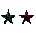 Icon of Double Stars Back Tattoo
