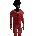 Icon of Sealed Executive Cardinal Red Suit with Trousers