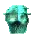 Icon of Glittering Green Female Top