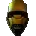 Icon of Golden Pilot Helmet