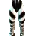 Icon of Pants with Buttons and a Zebra Print