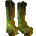Icon of Boots with a Leopard Print