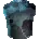 Icon of Top with a Grey Waterlily Print
