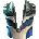 Icon of Top with a Blue Zebra Print