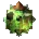 Icon of Green and Black Giant Pollen