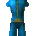 Icon of Turquoise Organic Combat Suit